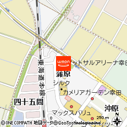 フットサルアリーナ幸田付近の地図