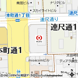 北岡崎支店付近の地図