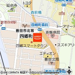 マックスバリュ豊田四郷店付近の地図