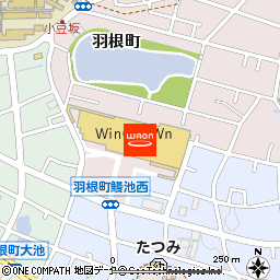 いまじん ういんぐたうん岡崎店付近の地図