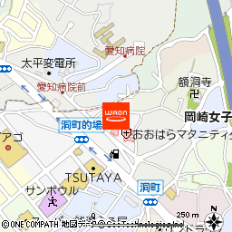 アイセイ薬局　洞店付近の地図