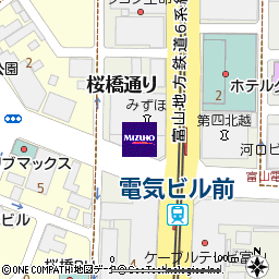 富山支店付近の地図