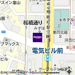 富山支店付近の地図