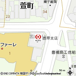 田原支店付近の地図