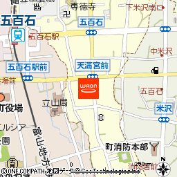 地ぱん付近の地図