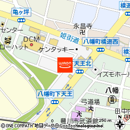 マックスバリュ豊川八幡店付近の地図