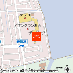 ザ・ビッグ湖西店付近の地図