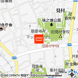 マックスバリュ磐田見付店付近の地図