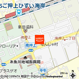 なんじゃ村糸魚川店付近の地図