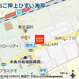 なんじゃ村糸魚川店付近の地図