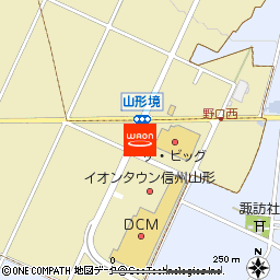 ザ・ビッグ山形店付近の地図