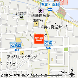 ザ・ビッグ長野東店付近の地図
