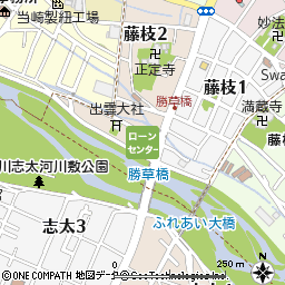 藤枝ローンセンター付近の地図