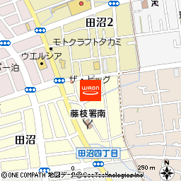 ザ・ビッグ藤枝田沼店付近の地図