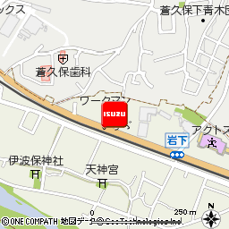 いすゞ自動車中部株式会社・長野支社・東信支店付近の地図