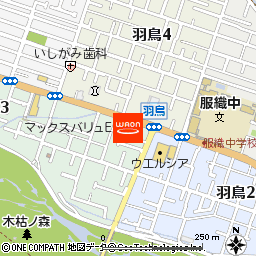 マックスバリュエクスプレス静岡羽鳥店付近の地図