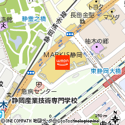 R.O.Uマークイス゛静岡店付近の地図