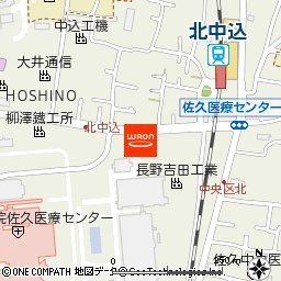 コスモスカフェ付近の地図