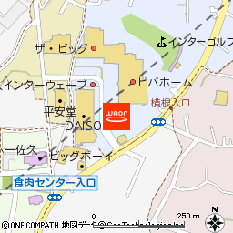 かりん亭 佐久店付近の地図