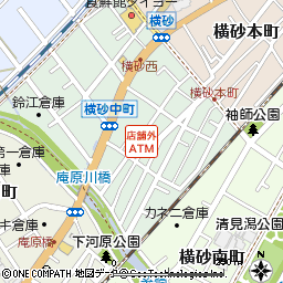 食鮮館タイヨー横砂店付近の地図