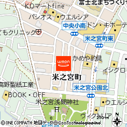 キャナリィロウ富士青葉店付近の地図