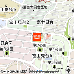 マックスバリュ富士富士見台店付近の地図