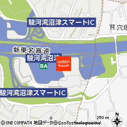 びっくりドンキー駿河湾沼津ＳＡ店付近の地図