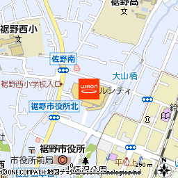 マックスバリュベルシティ裾野店付近の地図