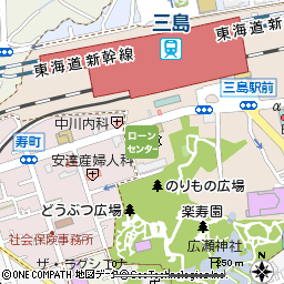 東部ローンセンター付近の地図