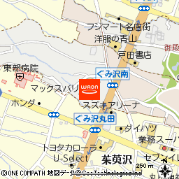 マックスバリュ御殿場萩原店付近の地図