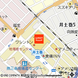 イオン県央店付近の地図