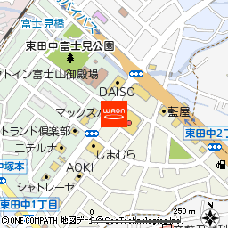 マックスバリュ御殿場東田中店付近の地図