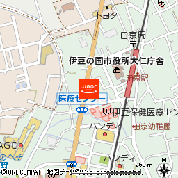 マックスバリュエクスプレス大仁店付近の地図