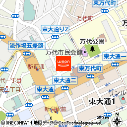 りんご薬局付近の地図