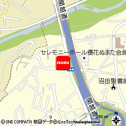 関東いすゞ自動車株式会社・沼田出張所付近の地図
