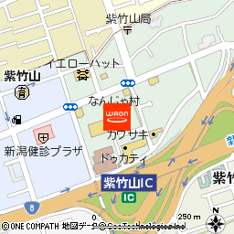 なんじゃ村紫竹山店付近の地図