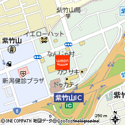 なんじゃ村紫竹山店付近の地図