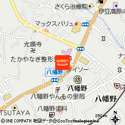 マックスバリュ伊豆高原店付近の地図