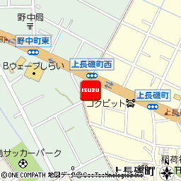 関東いすゞ自動車株式会社・前橋支店付近の地図