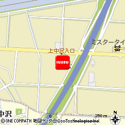 新潟いすゞ自動車株式会社・新発田支店付近の地図