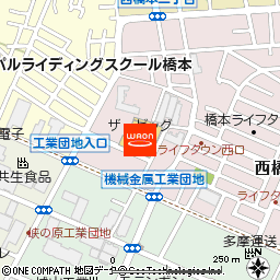 ザ・ビッグ相模原西橋本店付近の地図