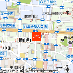 イオンフードスタイル八王子店付近の地図