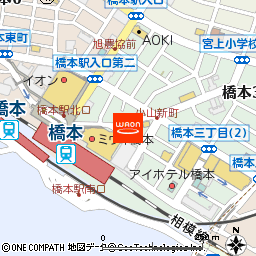 アッシュ　橋本店付近の地図