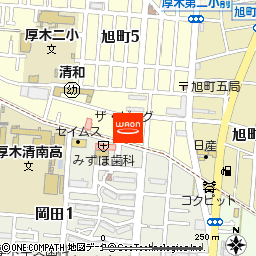 ザ・ビッグ厚木旭町店付近の地図