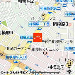 イオンフードスタイル相模原店付近の地図