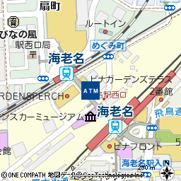 ビナガーデンズテラス付近の地図