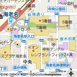 海老名支店付近の地図