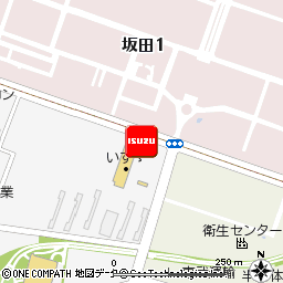 関東いすゞ自動車株式会社・太田・大泉支店付近の地図