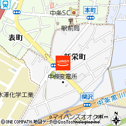 美容室　倉子付近の地図