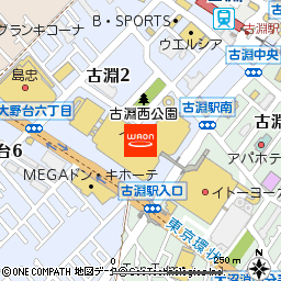 ASBeeイオン相模原付近の地図